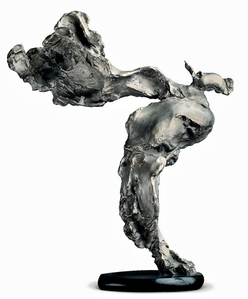 11.《舉杯邀明月——詩(shī)人李白》50cm×26cm×59cm 青銅 2012年_副本